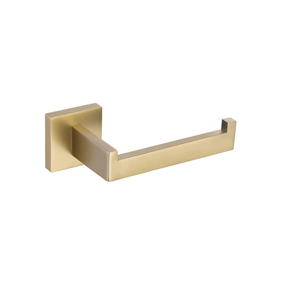 Anneau crochet dorée acier inoxydable avec brosse de salle de bain design