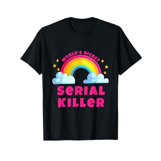 Il serial killer più bello del mondo | Sarcastic Retro Serial Killer Maglietta
