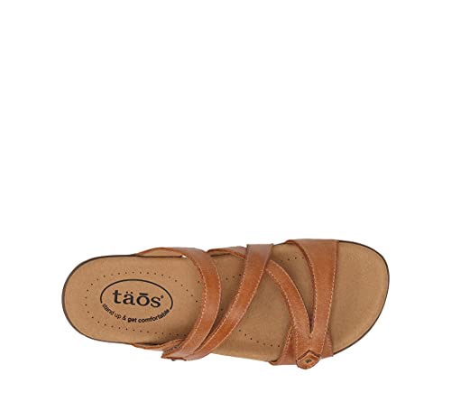 Taos Women's Double U Caramel Sandal 9 M Us #TOP6