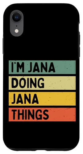 I'm Jana Doing Jana Things �ʔ������� �X�}�z�P�[�X iPhone XR �p