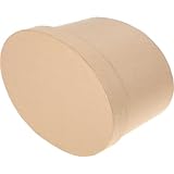OUNONA in Beige Ovale aus Hartfaserplatte und Kraftpapier mit Glatter Oberfläche als Stabile Versandbox für Kekse und Desserts