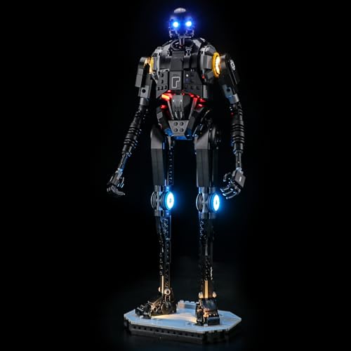 Image of BRIKSMAX 2.0 LED Light Kit Compatible with LEGO Star Wars K-2SO Security Droid 75434, for Star Wars Fans and Collectors, Hidden Wire Design to Enhance Display and Highlight Iconic Details(NO LEGO)