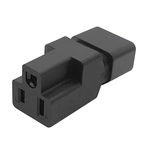 Adaptador IEC 320 C14 macho soluciona incompatibilidad de cables PDU 4