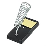 HanOaki Elektrischer Lötkolbenständer, Halter mit Reinigungsschwamm-Pad für alle...