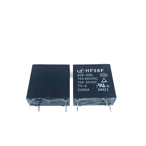 Relais HF36F-012-HSL 12VDC mini relais de puissance 4 broches lot de 10 pcs