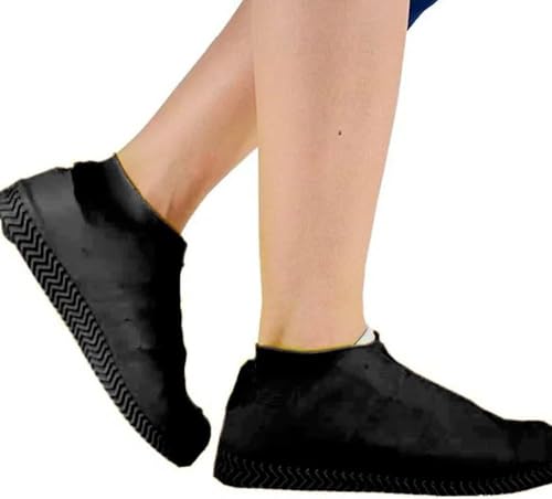Capa Chuva para Tênis e Sapatos - Impermeável, Lavável, Silicone Resistente, Antiderrapante e Flexív