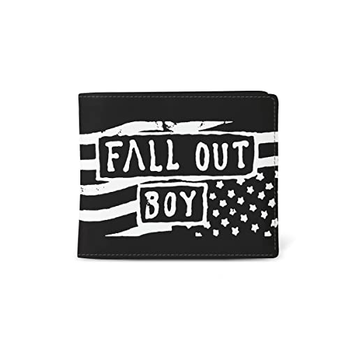 Rocksax Unisex Geldbörse Reisezubehör-Faltbare Brieftasche, Schwarz