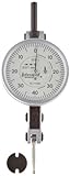 TESA Brown & Sharpe 74.111366 Interapid 312 Dial Test Indicator, White Dial, Horizontal Type, M1.7 x 4 Thread, 0-40-0 Reading, 37.5mm Dial Dia, 0mm-1.6mm Range, 0.01mm Gradu, +/-0.01mm Accu
