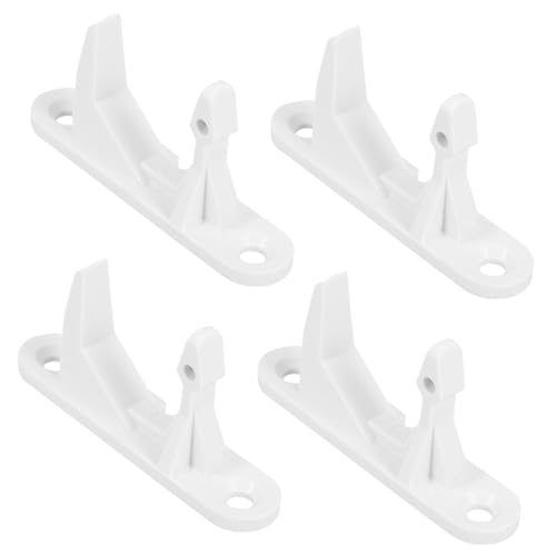 CAXUSD Riscontri Per Porta Lavatrice in Plastica, Set Da 4 Pezzi, Compatibili Vari Modelli, Superficie Liscia Per Facile Manutenzione e Installazione Semplice Per Uso Domestico