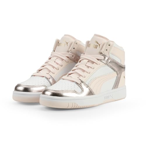 Image of PUMA Boys' Rebound Layup Mid Sneakers