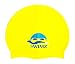 Silicone Long Hair Swim Cap for Kids Women Men Girls and Boys - Solid Swimming Caps and Bathing Hats That Keep Hair Dry - Bonus Waterproof Storage Bag