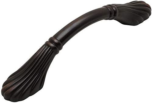 Cosmas 10 Pack 9902ORB Oil Rubbed Bronze Cabinet Hardware Handle Pull - 3-3/4" Inch (96mm) Hole Centers