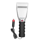 Automatisch Erhitzte Schneeschaufel Elektrische Fenster Eisschaber, Schneller Wärme 3 Minuten Entfernung, Plastik Metall 12 V 18w 60 ℃ 110,24 Zoll Kabel, Leichtes Design, Anti-Skid-Griff,