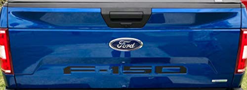 Decal Mods 2018-2020 Tailgate Insert Decals Letters Inlays Indent Stickers (Thin Decal) For Ford F150 (2018-2020) Black Matte - Cbm #TOP3