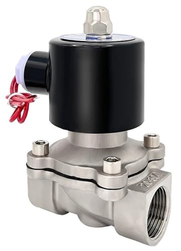 Vanne d'eau à fermeture normale électrique 12V 24V électrovanne inox 3/4 - 2