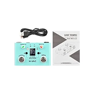 M-VAVE Lost Tempo – Pédale de guitare avec effet drum & looper et double footswitch - Les Beatles, Paul McCartney, John Lennon, RIngo Starr, George Harrison M-VAVE Lost Tempo - Pédale de guitare avec effet drum & looper et double footswitch – Image 6