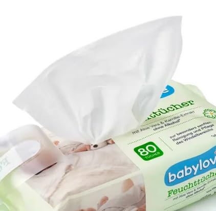 babylove Vorteils Pack Feuchttcher 12 x 80 Stck, 960 Stck Aloe Vera &  Kamille : Amazon.de: Baby