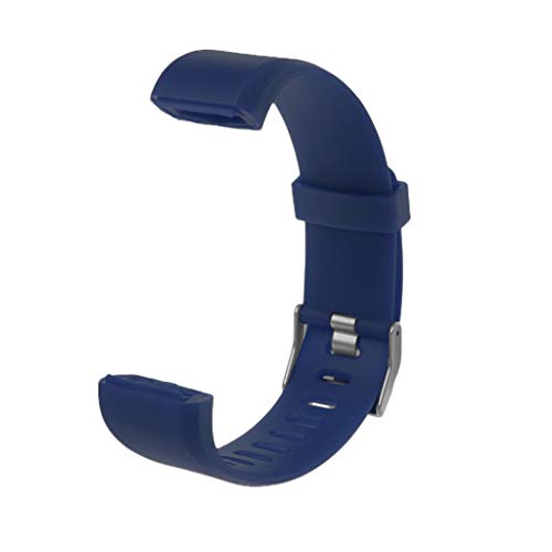 WE-HYTRE ID115 Plus - Correa de silicona de repuesto para reloj inteligente, talla única, silicona, sin piedras preciosas