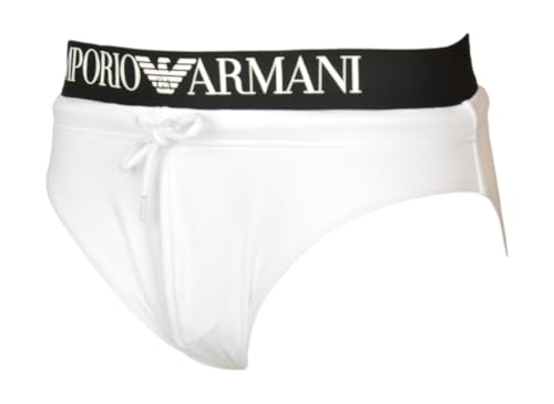 Emporio Armani Men's Standard Logo Band Swim Brief2