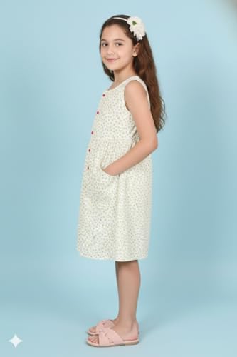 Image of VIKITA 2017 Girls Embroidery Cotton Long Sleeve Flower Dresses LH5460 for 1-8 Years ?-