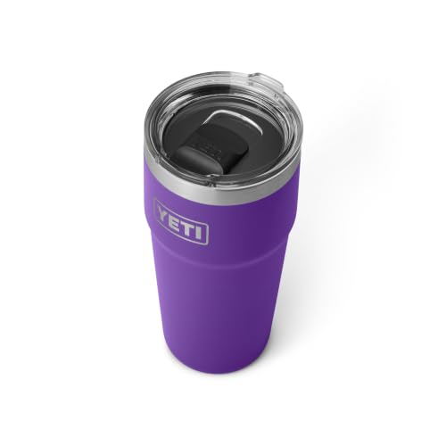 Image of YETI Rambler 20 oz Stackable Tumbler, Stainless Steel, Vacuum Insulated with MagSlider Lid