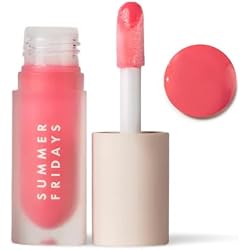 Summer Fridays Dream Lip Oil - Hydrating Tinted Lip Gloss Oil - Non-Sticky Formula with Skincare Benefits for Long-Lasting Softness + Shine - Effortless Beauty Gifts - Pink Cloud (0.15 Oz) | Hydrating Tinted Lip Gloss Oil, Long-Lasting Softness & Shine, Non-Sticky Formula with Nourishing Vitamin E