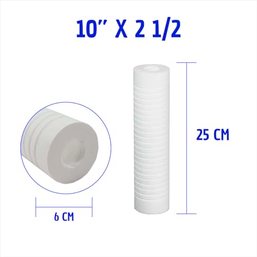Refil Filtro Caixa D´água Cavalete Ranhurado 9 3/4 20 Micra