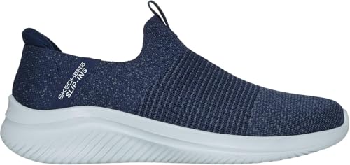 Skechers - Mens Ultra Flex 3.0 - Nezzo Slip On Shoes, Color Navy/Blue, Size: 12 W US4