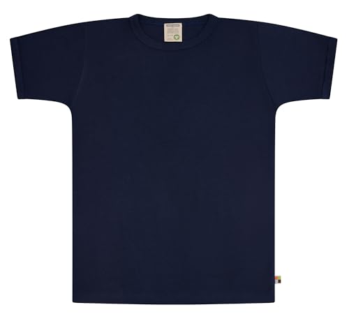 loud + proud Uni, aus Bio Baumwolle, Gots Zertifiziert Camiseta, Ultramarine, 158-164 Unisex niños