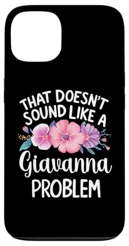 Giavanna Personalized Cute Flower Girls Giavanna Name スマホケース iPhone 13 用