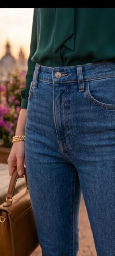 Generic blue denim jeans – image 5