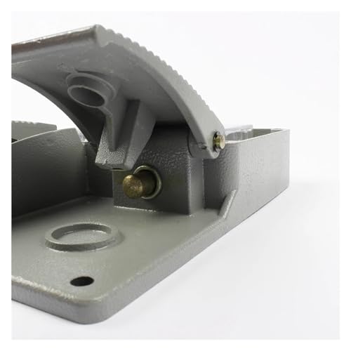 Pedal de control de pie YDT1-15 con doble interruptor de 10A 5