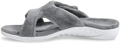 Spenco Women's Kholo Visa Slipper, Charcoal, 9.5 | Image 4