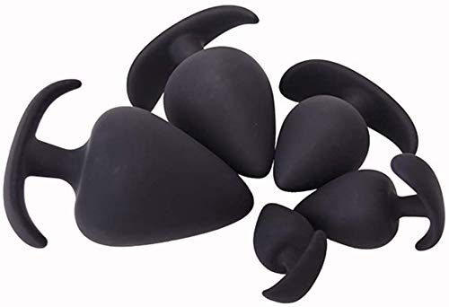 ZFXNB Silikon Analplugs Set Sex Butt Plug Für Anfänger Erotische Spielzeug Mehrfachgröße Silicon Analplug Erwachsene Produkte Anal Sex Spielzeug Für Männer Frauen Homosexuell (M),XL