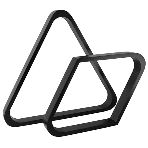 Triangle billard en bois massif GSE pour 8 et 9 boules de 57 mm