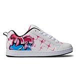 DC Shoes COURT GRAFFIK Women's Sneakers, ROB, 24.5 cm