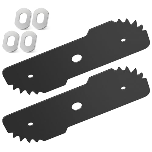 HandyTek 2-Pack EB-007 7-1/2-inch Edge Hog Heavy-Duty Edger Replacement Blade for Black & Decker...