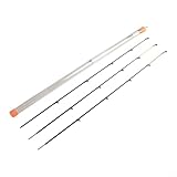 Materiale: realizzata in carbonio/fibra di vetro, questa punta superiore per canna da pesca offre durata e longevità, può resistere ai rigori di un uso frequente.