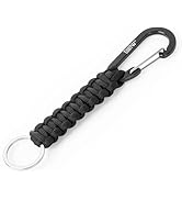 EOTW Paracord Schlüsselanhänger Karabiner Personalisiert Karabinerhaken D Ring Schlüsselband Schl...