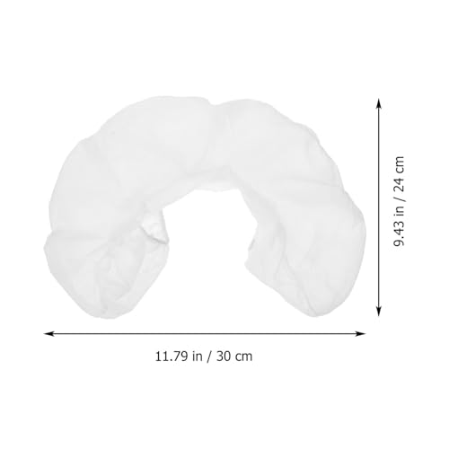 Taies d’oreiller de U jetables pour table de massage et protection appuie-tête spa