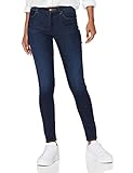 Denim Stretch Wrangler Damen Skinny Jeans, Soft Creek, 28W / 32L