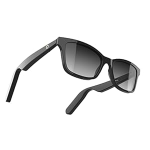 Lucyd – Bluetooth Audio Glasses – Women Smart Glasses w/UV Protection – Open Ear, Noise Canceling Wireless Mics, Quadrasonic Sound Speaker, Voice Assistants Compatible – Starlyte