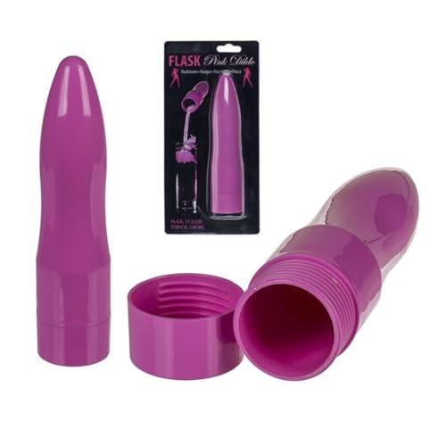 LND Gifts - Fabulous Festival Accessories! Hilarious Hip Flask and Drink Pouches for Fun-Loving Ladies! Stealthy Alcohol Container to Smuggle Your Booze 17.5cm