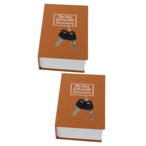 DIYEAH Tirelire Coffre-fort Mini Boîte à Forme Serrure Pour Bureau Chambre Salon