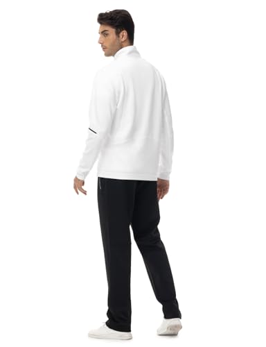 Image of TBMPOY Men's Tracksuits Sweatsuits for Men Sweat Track Suits 2 Piece Casual Athletic Jogging Outfits Full Zip Sets
