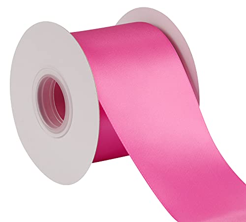 Joycrosso 75mm Double Faced Satin Ribbon 22 Meters-Roll Set for Chair Sash Gift Wrapping Party Favor Home Decoration Craft Supplies