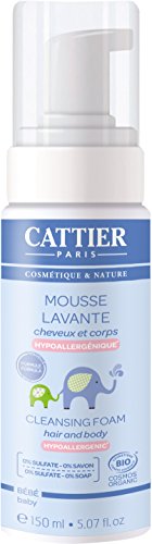 CATTIER - Mousse Lavante Bébé - Visage et Corps - Bio - 150 ml Cover