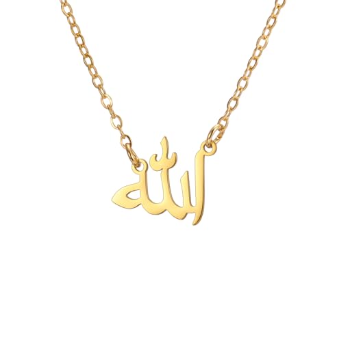 UNIFT Islamico Musulmano Allah Strati Collane Per Le Donne In Acciaio Inox Fascino Goccia D'acqua Cuore Forma Allah Ciondolo Doppio Strato Collana Gioielli Islamici, One Size, Acciaio inossidabile, UNIFT Islamico Musulmano Allah Strati Collane Per Le Donne In Acciaio Inox Fascino Goccia D'acqua Cuore Forma Allah Ciondolo Doppio Strato Collana Gioielli Islamici, One Size, Acciaio inossidabile,