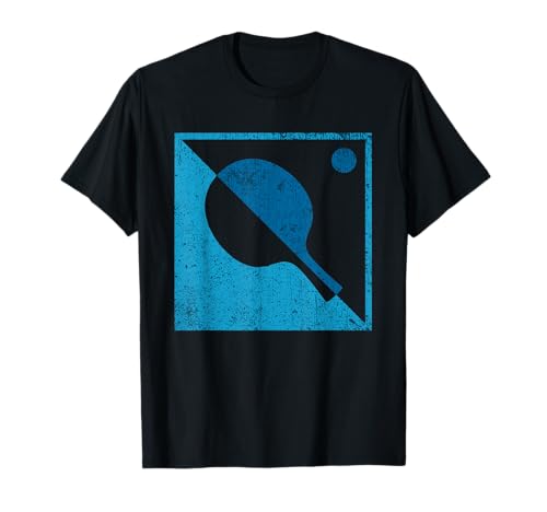 Table Tennis I Retro Vintage Ping-Pong Player Sport Man T-Shirt