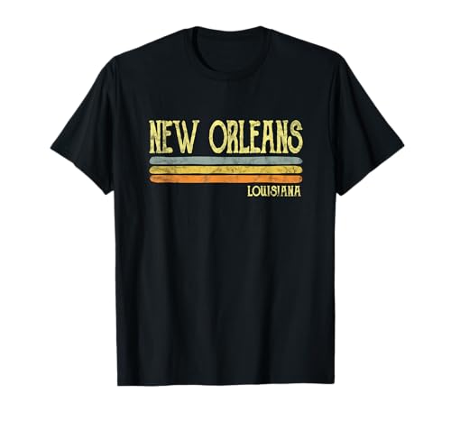 Vintage New Orleans Louisiana La T-Shirt Love Gift Souvenir T-Shirt